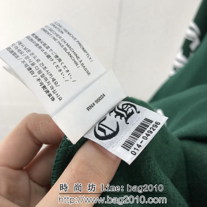 Chrome hearts 克羅心 18ss秋冬新款 梵文印花圖案 加絨加厚拉鏈衛衣 情侶款 ydi1298